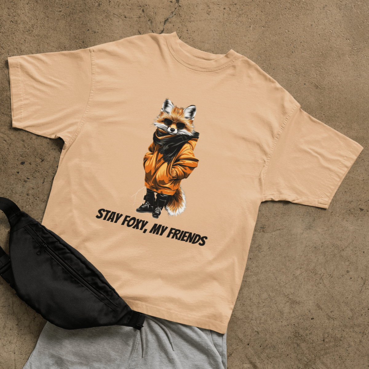 Stay foxy T-shirt - ROMAG Store