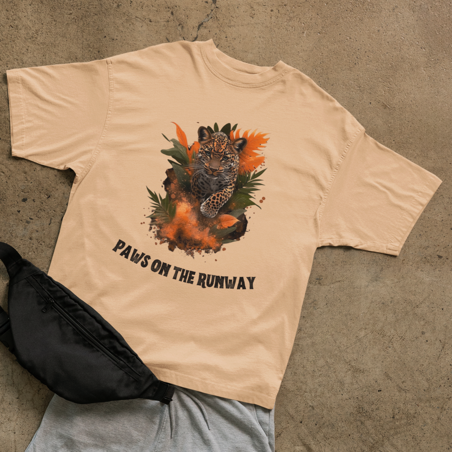 Paws on the runway T-shirt