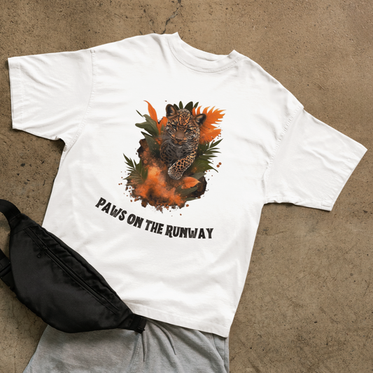 Paws on the runway T-shirt