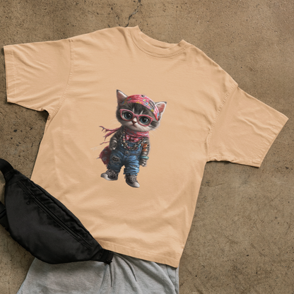 Girl Cat T-shirt
