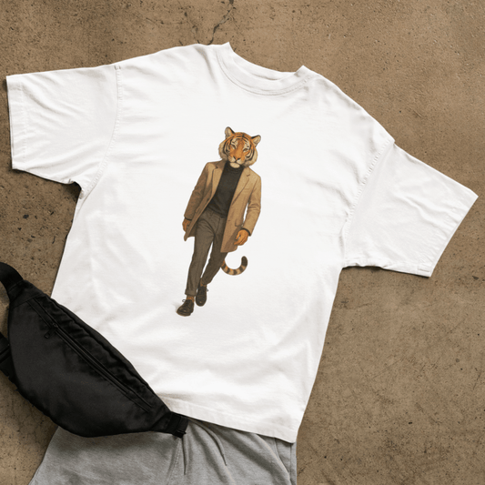 Casual Tiger T-shirt - ROMAG Store
