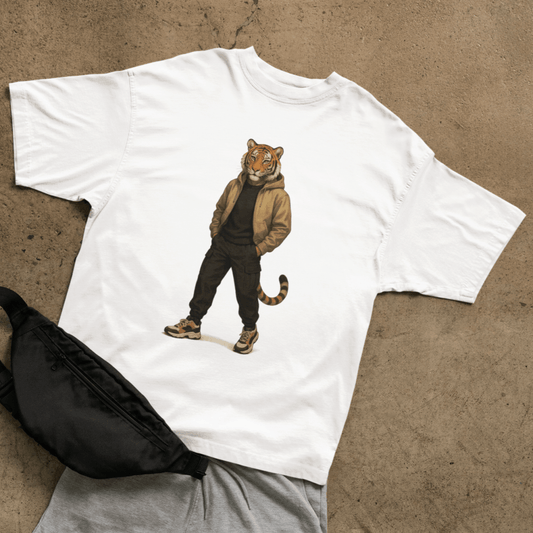 Street Tiger T-shirt - ROMAG Store