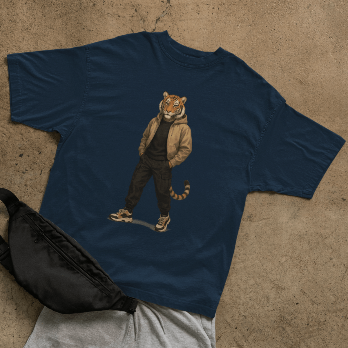 Street Tiger T-shirt - ROMAG Store