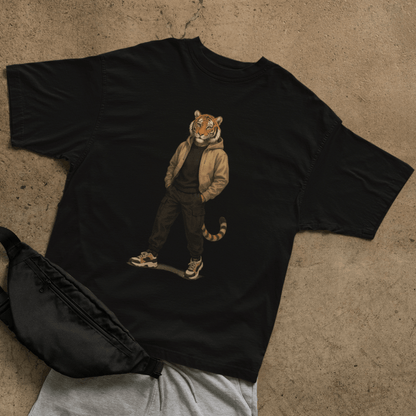 Street Tiger T-shirt - ROMAG Store