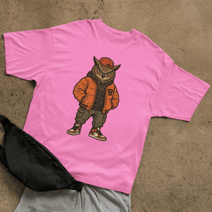 Street Owl T-shirt - ROMAG Store