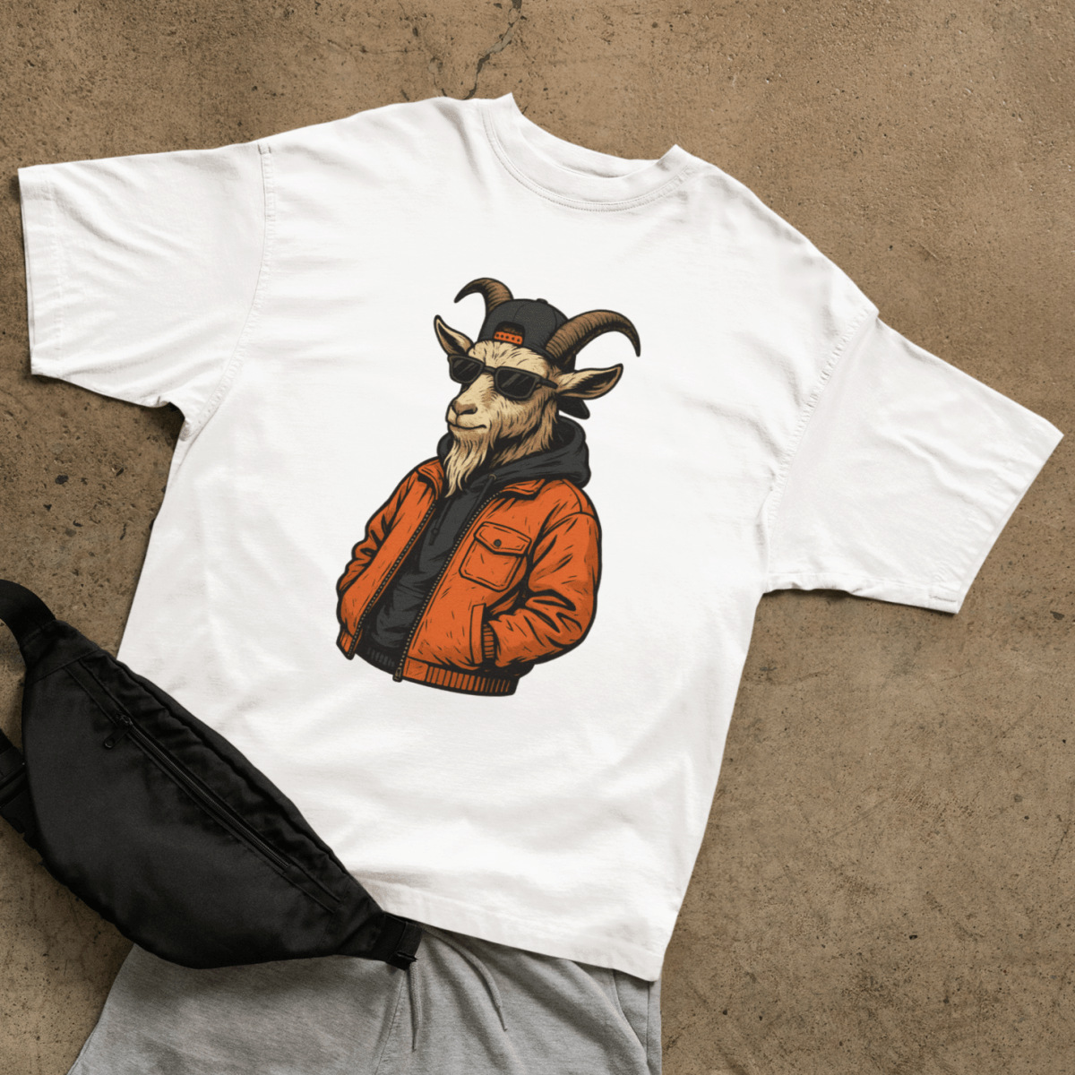 Street Goat T-shirt - ROMAG Store