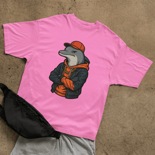 Street Dolphin T-shirt - ROMAG Store