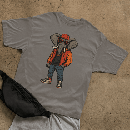 Street Elephant T-shirt - ROMAG Store