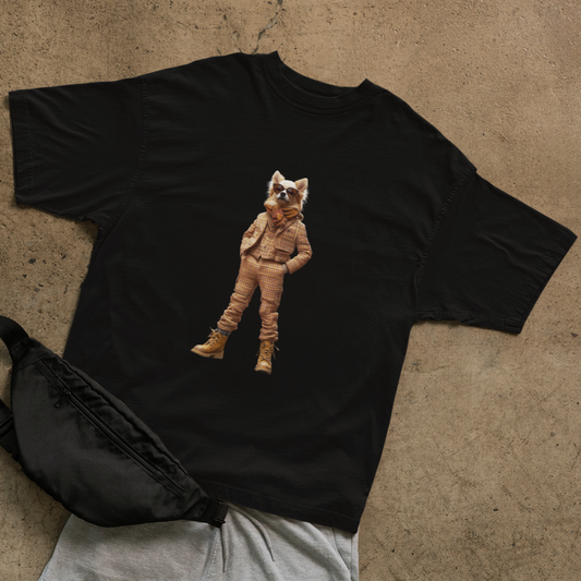 Dog in suit T-shirt