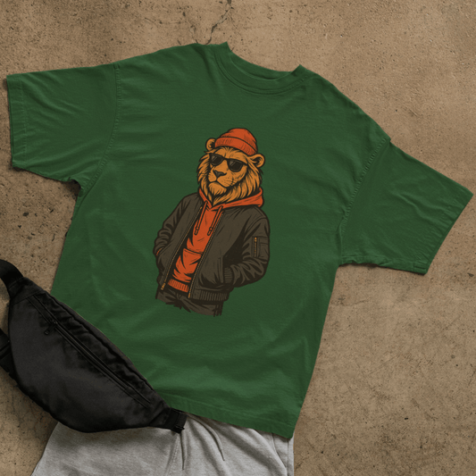 Street Lion T-shirt - ROMAG Store