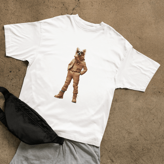 Dog in suit T-shirt - ROMAG Store