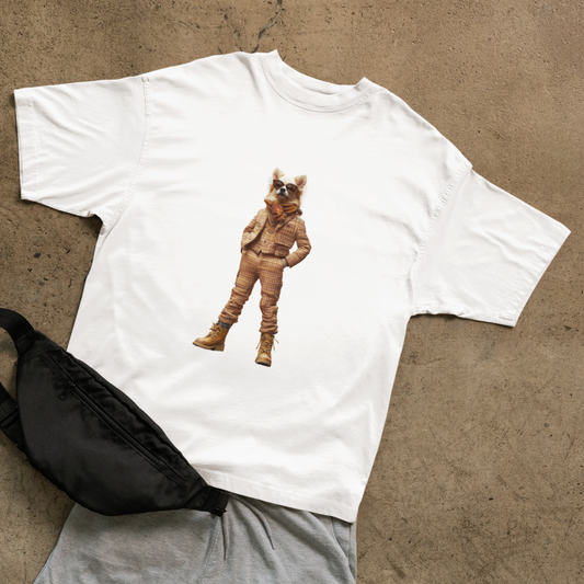 Dog in suit T-shirt