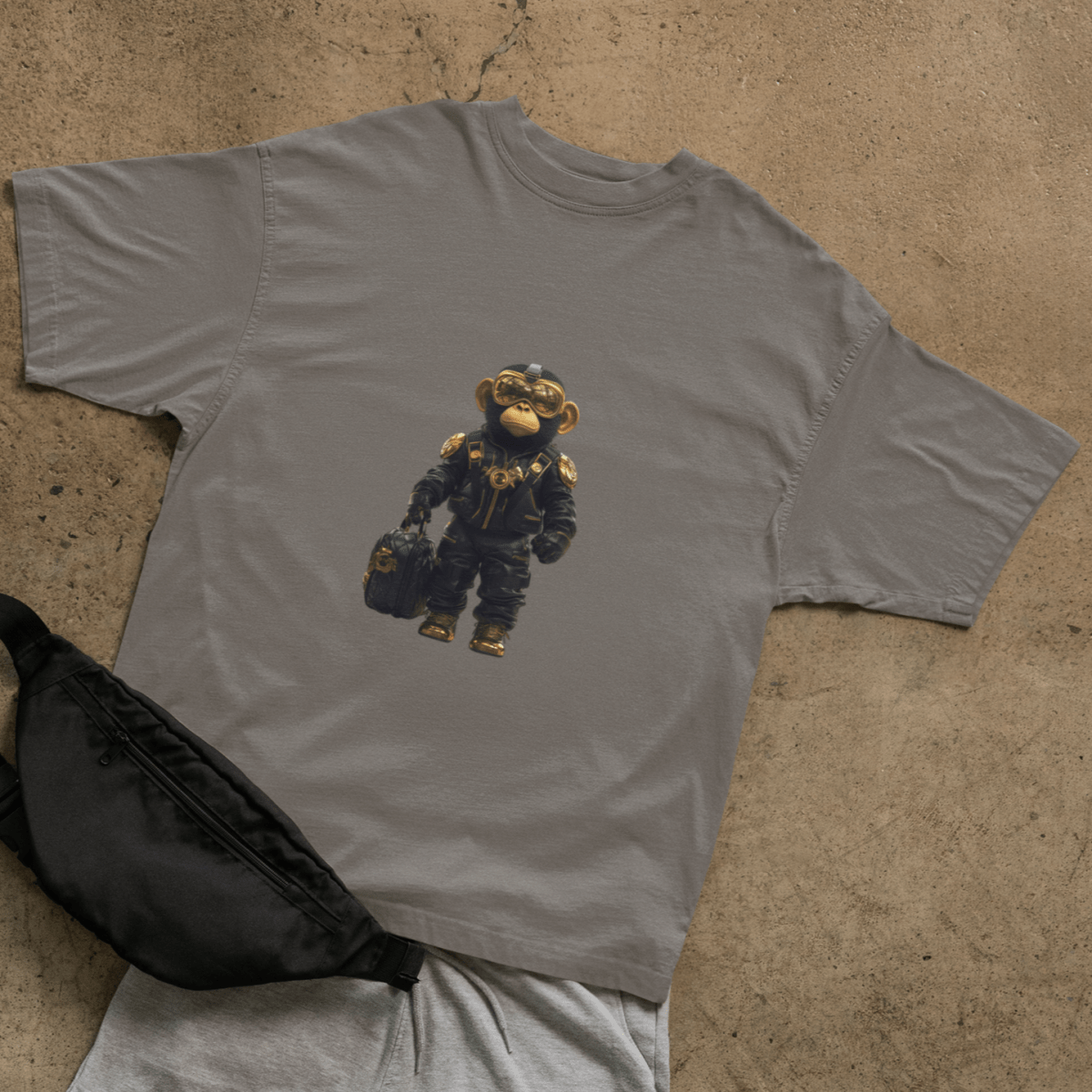Pilot Monkey T-shirt