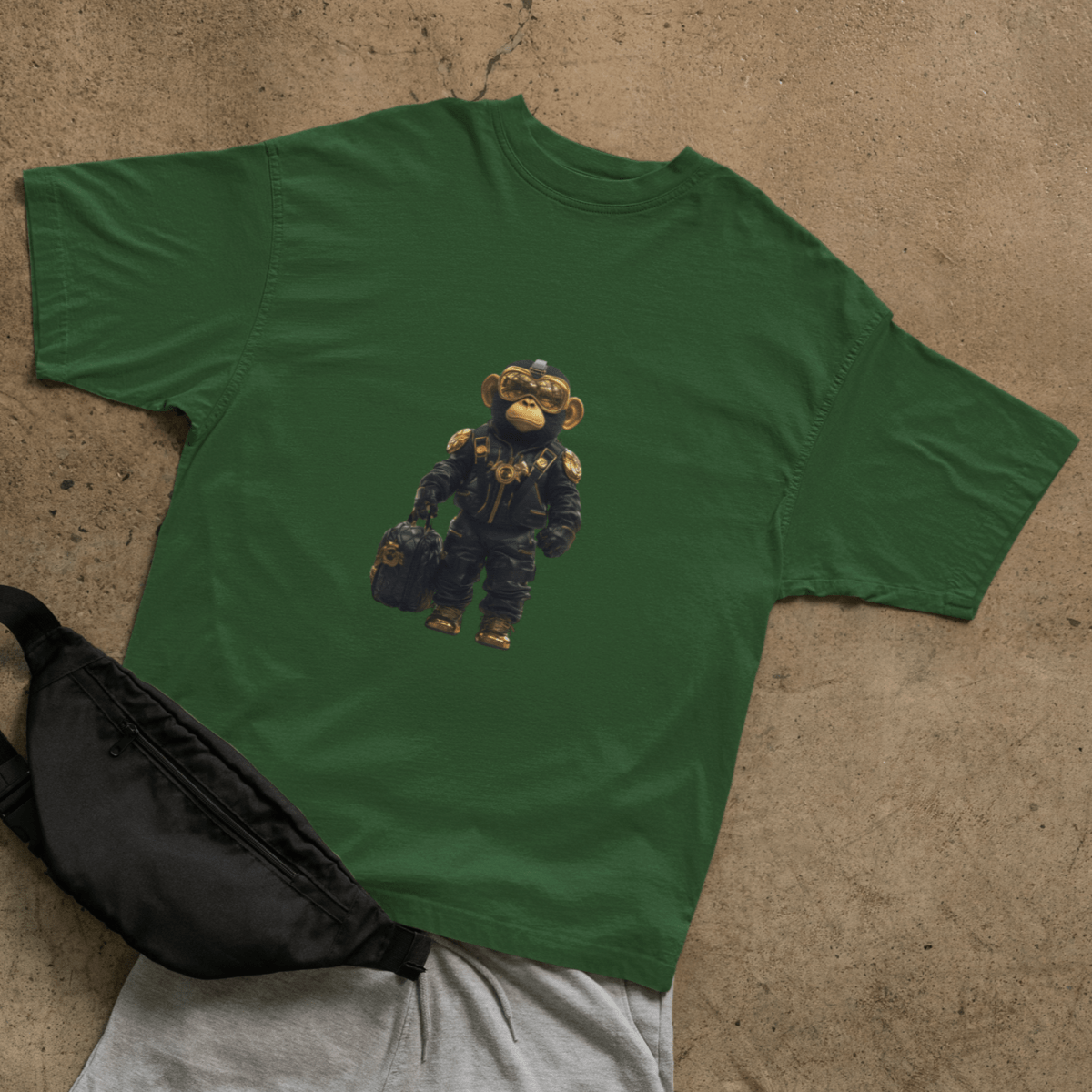 Pilot Monkey T-shirt