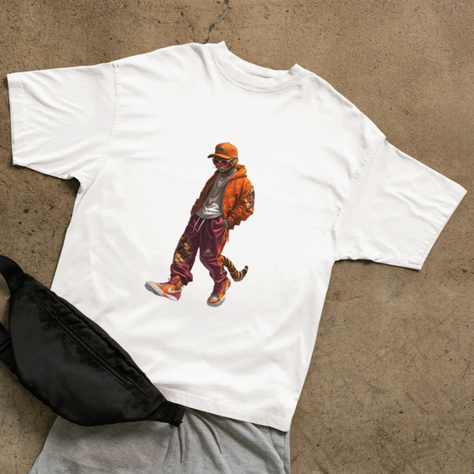 Hip-Hop Tiger T-shirt