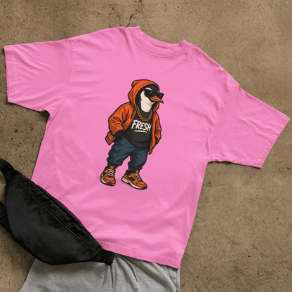 Street Penguin T-shirt - ROMAG Store