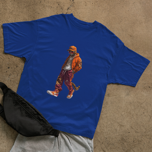 Hip-Hop Tiger T-shirt