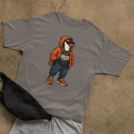 Street Penguin T-shirt - ROMAG Store