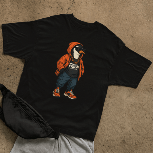 Street Penguin T-shirt - ROMAG Store