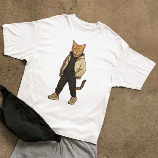 Street Cat T-shirt - ROMAG Store