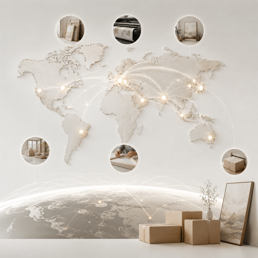 Abstract global production network