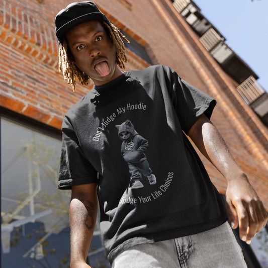 Cat with attitude AFW T-shirt