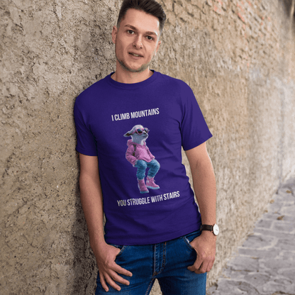 I climb mountains T-shirt - ROMAG Store
