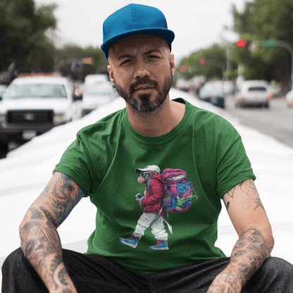 Traveler Monkey T-shirt - ROMAG Store
