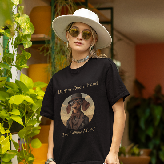 Dapper Dachshund AFW T-shirt