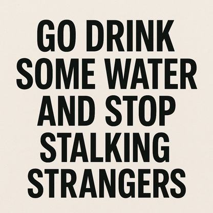 Stop Stalking QR T-shirt - ROMAG Store