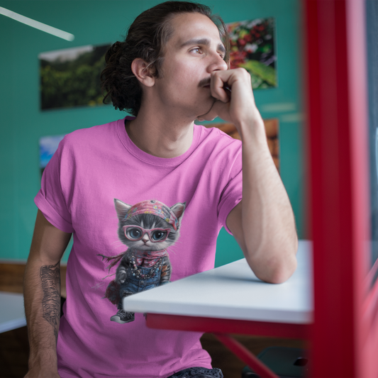 Girl Cat AFW T-shirt