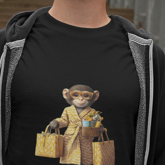 Elegant Lady Monkey AFW T-shirt