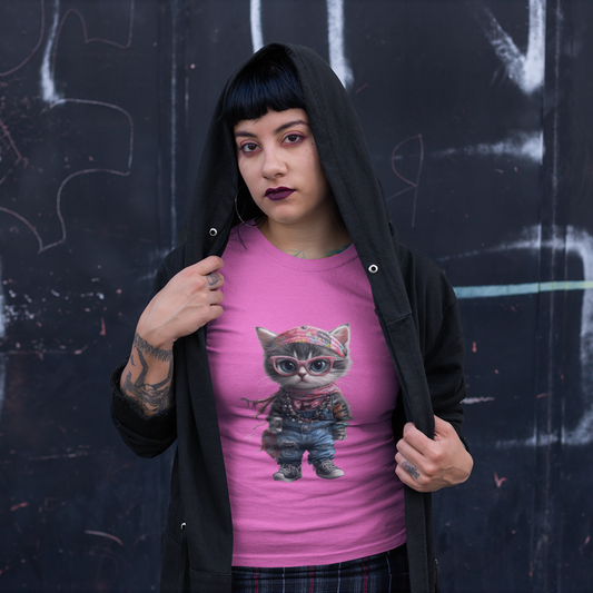 Girl Cat AFW T-shirt