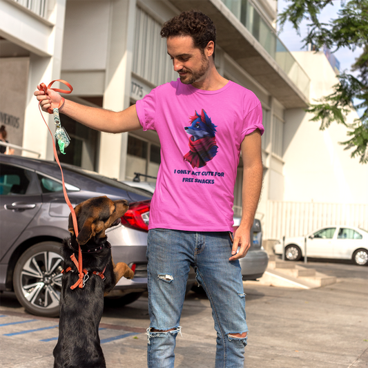Act cute for free snacks AFW T-shirt