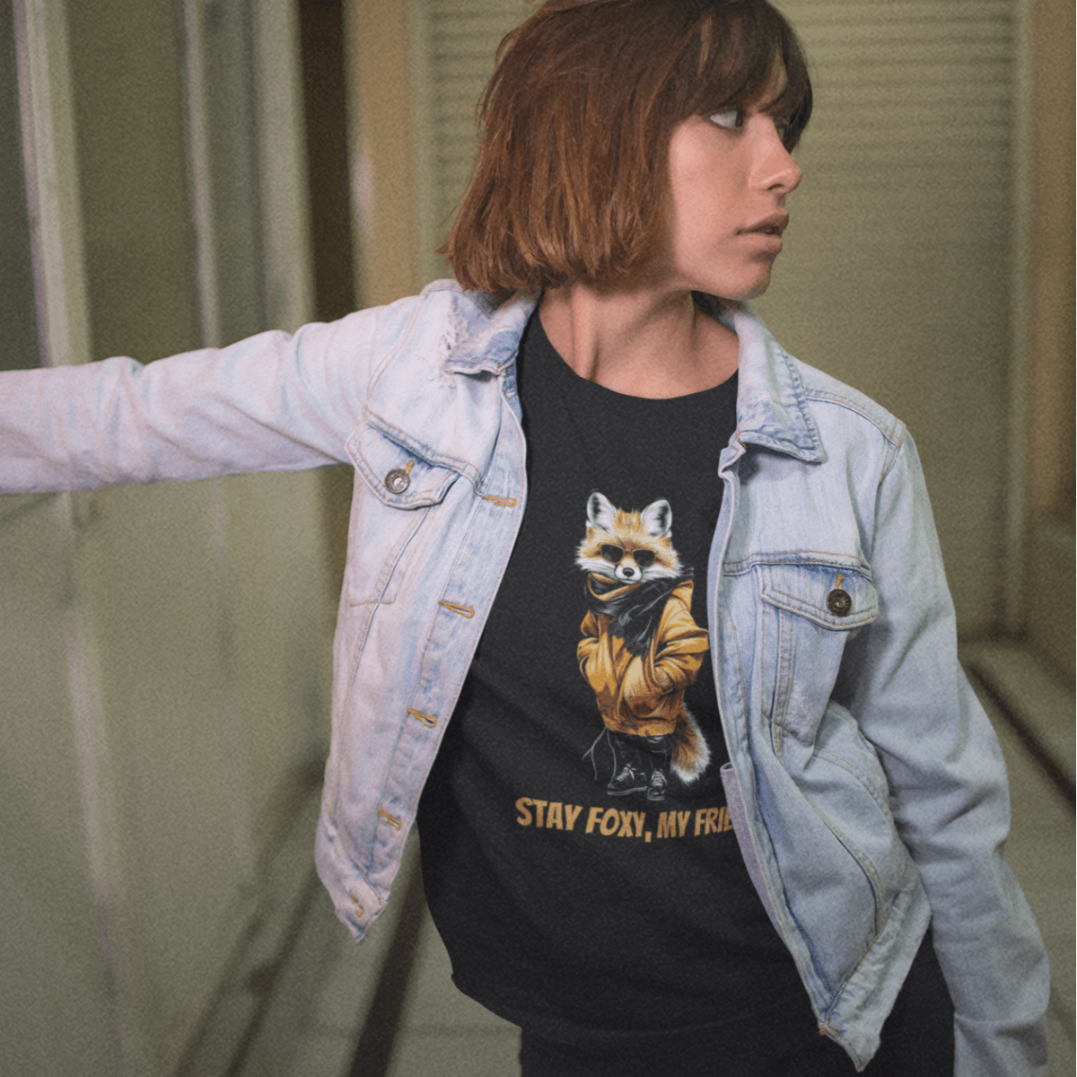 Stay foxy T-shirt - ROMAG Store